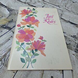 Vintage Current Just a Notes Trio Fold Postalettes Floral Folder Lot of 15 Notes